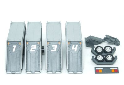 Fans Hobby MBA-06 MBA06 Accessories Upgrade Kits For MB-18 E Ver OP. Trailer car
