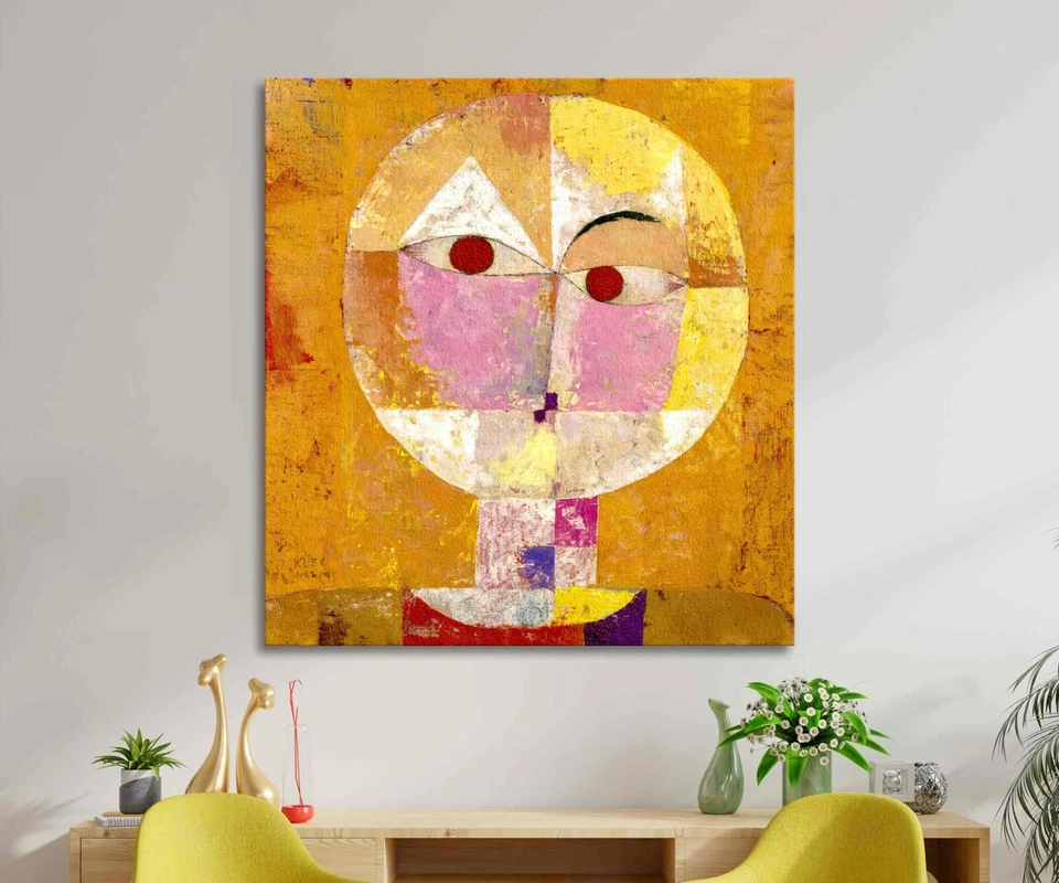 Senecio by Paul Klee fine art reproduction canvas or poster print expressionism - Image 4 of 4