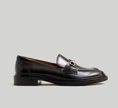 New MADEWELL Size 9 The Vernon Bit Hardware Loafer Leather 