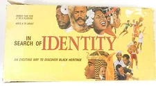 1984 Game "IN SEARCH OF IDENTITY" Discover Black Heritage Board Game INCOMPLETE