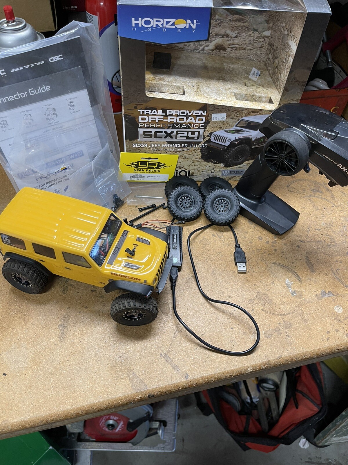 SCX24 2019 Jeep Wrangler JLU CRC 