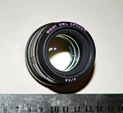 58mm F2 NIGHT VIEW M42 LENS fit MIRROLESS CAMERAS no adapter with  fit FOTGA M42