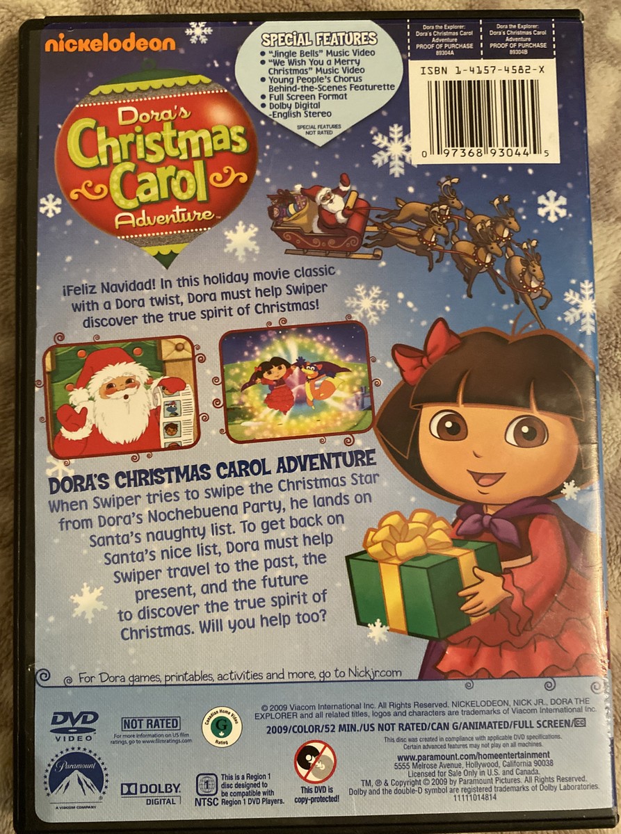 Dora's Christmas Carol Adventure (DVD, 2009) 97368930445| eBay
