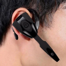 Trucker Bluetooth Headset Wireless Dual Mic Noise Cancelling Earpiece Earbuds
