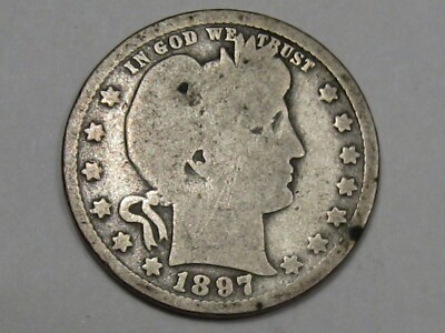 Key-Datum 1897-o US Barber Quarter. #29