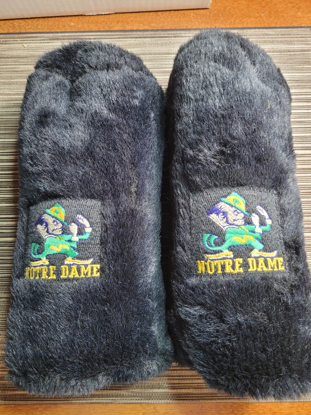 Vintage Set of 2 Notre Dame Driver Head Golf Club Covers eBay