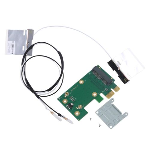Mini PCI-E to PCI-E Laptop Card Adapter Converter WiFi Antenna - Afbeelding 1 van 8