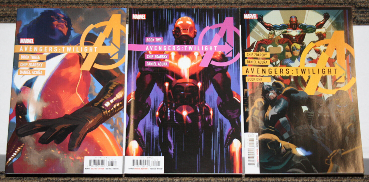 Marvel Avengers Twilight #1-6 COMPLETE SET - ALL 1sts, Asrar