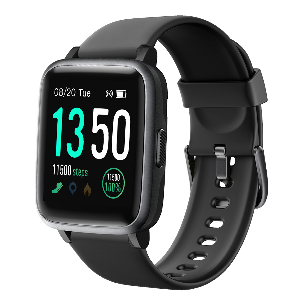 YAMAY Smart Watch Men Women Fitness Watch Heart Rate Monitor for iPhone Android