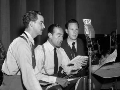 Guy Lombardo and His Orchestra The Royal Canadians Pictured is T 1940s Old Photo