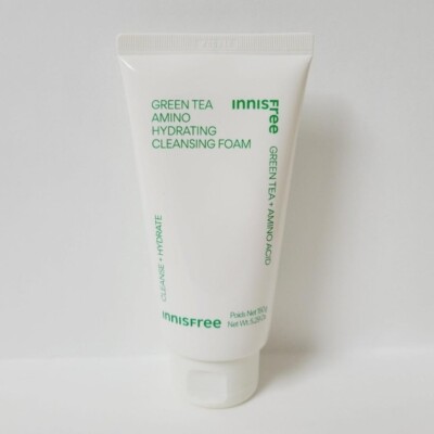 INNISFREE Green Tea Amino Hydrating Cleansing Foam 150g Foam Cleanser KOREA MADE