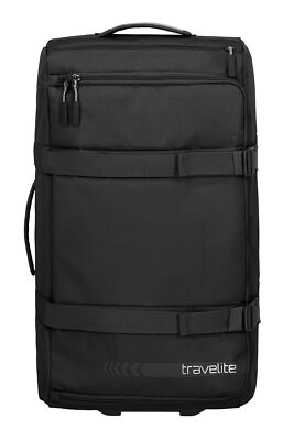 travelite Kick Off Wheeled Travelbag L Reisetasche Trolley Tasche Black schwarz