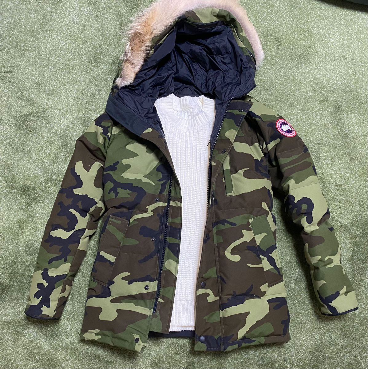 authentic CANADA GOOSE FUSION FIT camouflage Down Jacket