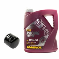 MotoröL Set 10W-60 4 Liter ÖLfilter SM121 FüR Hyundai Isuzu Mitsubishi Opel