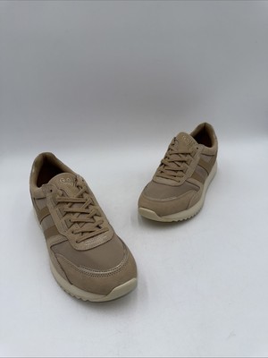 Gola Chicago Glimmer Oat Gold Trainers Sneakers Shoes Womens Size 10