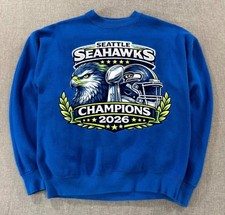 Seattle Seahawks Mascot Super Bowl Champions 2026 crewneck sweatshirt VK09092