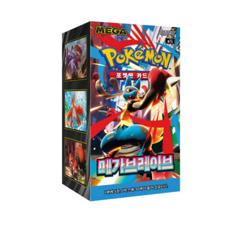 Pokemon Card Game Scarlet & Violet Mega Brave Booster Box / Korean Ver
