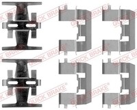 Quick Brake ZubehöRsatz, Scheibenbremsbelag Vorderachse U.A. FüR Honda, Rover