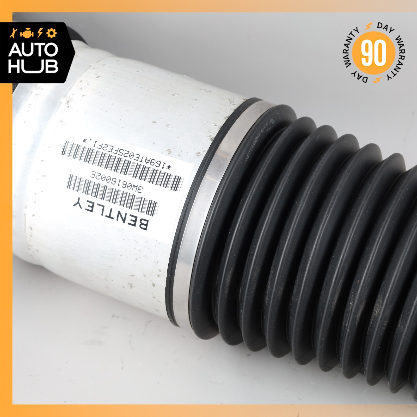 03-10 Bentley Continental GT Speed Rear Right Air Ride Shock 3W0616002E OEM