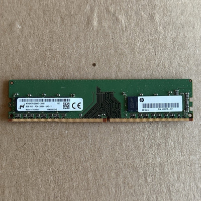 Micron 8GB DDR4 DIMM PC4-2666V 288-Pin Unbuffered RAM MTA8ATF1G64AZ-2G6E1