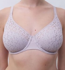 Chantelle 13F1 Norah Unlined Molded Underwire Bra, Limestone New Size 34DD