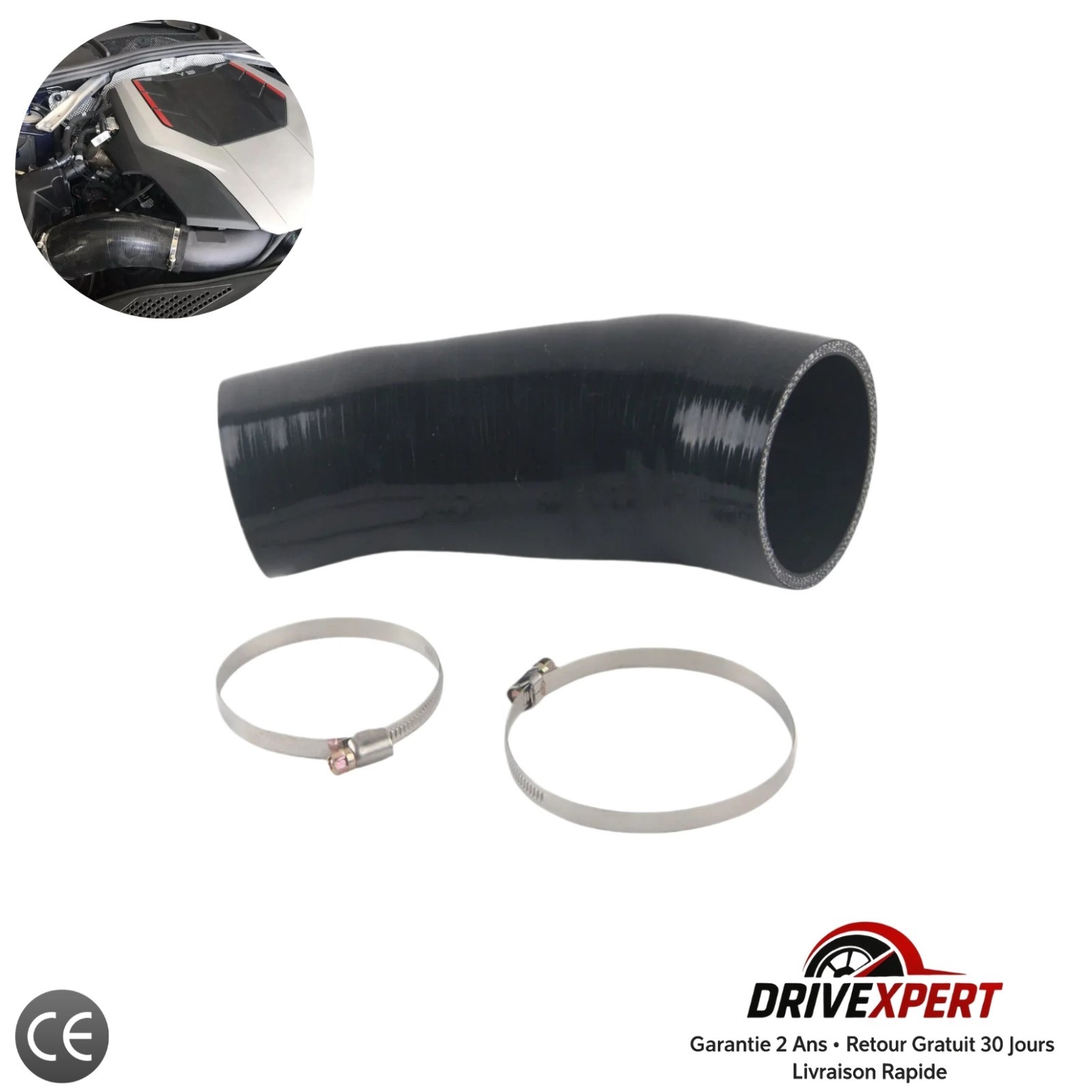 Durite admission silicone Audi S4 S5 RS4 RS5 B9 moteur EA839 V6