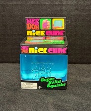 100 Authentic Schylling NeeDoh Nice Cube Blue Squishy Fidget Toy