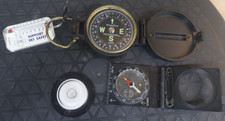 Vintage Silva Huntsman Sun Watch Sweden W/ Pa...