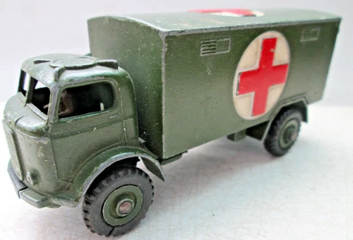 Dinky Toys 626 Military Ambulance 1950s Vintage Diecast vgc