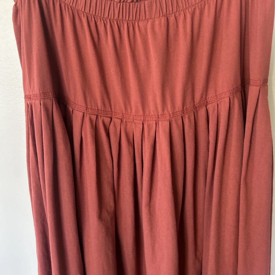 Russ Bergen’s Malibu Women’s Size L Made In USA 100% Cotton Autumn Skirt Pleats - Image 4 of 4