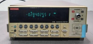 Keithley 2182 Dual-Channel Ultra-Low Voltage Nanovoltmeter 120V