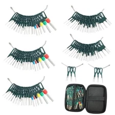  Upgraded Pin Terminal Removal Tools Kit- 100 Pcs Pin Extractor Tools 100Pcs