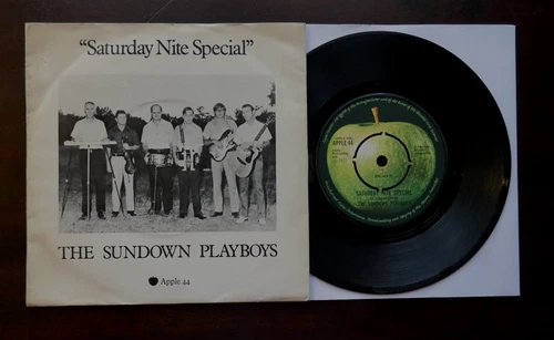 THE SUNDOWN PLAYBOYS 45 P/S APPLE 44 ( BEATLES )