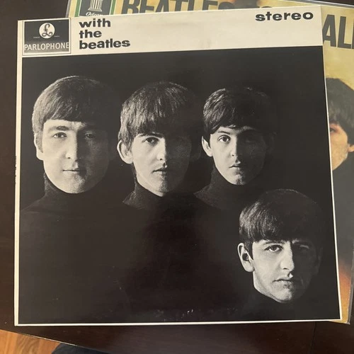 The Beatles With The Beatles LP UK Parlophone Stereo PCS 3045