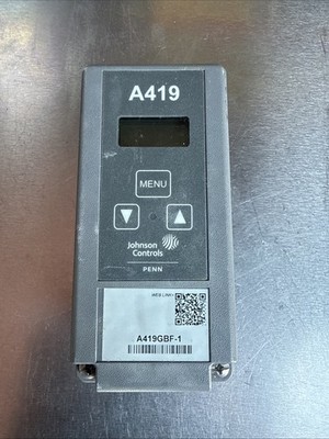 Johnson Controls A419GBF-1C Electronic Series A419 Thermostat Controller