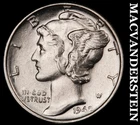 1942 Mercury Dime-Super Choice Gem Brilliant Unc ++++ No Reserve #i1135