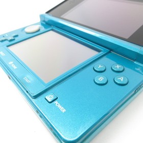 【Excellent】Nintendo 3DS Aqua Blue Console ONLY Japanese Edition #NET0404/03