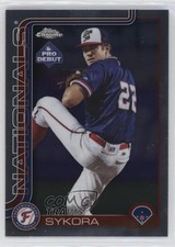 2025 Topps Pro Debut Chrome Travis Sykora #PDC-8 00li