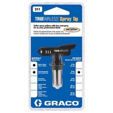 Graco TrueAirless 311 Black/Silver 0.011 Dia. in. Orifice Reversible Spray Tip