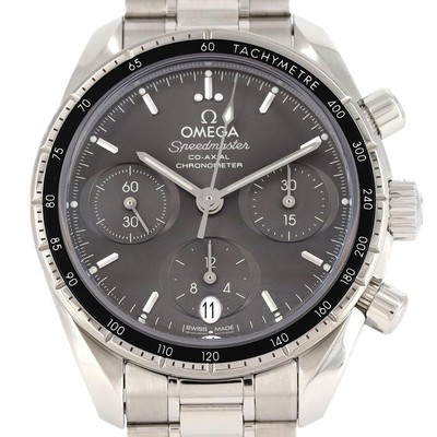 Authentische Omega Speedmaster 38 324.30.38.50.06.001 SS Automatik...