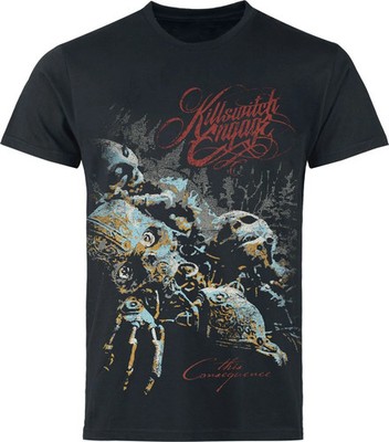Killswitch Engage T-Shirt Herren Album schwarz Band-Merch, Bands 100% Baumwolle