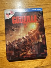 Godzilla 2014 - Brand New, Factory Sealed Steelbook - DVD Blu-ray Combo