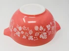 Pyrex Vintage Pink Gooseberry Cinderella Mixing Bowl #442, 1.5  Quart