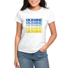 CafePress Ukraine T Shirt Women's T-Shirt 904743443