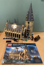 LEGO Harry Potter Hogwarts Great Hall Set # 75954 with Minifigures and Manual !