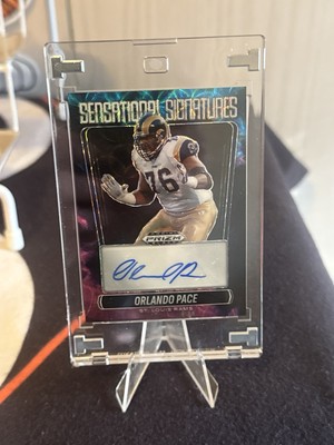 2025 Prizm Black FOTL Nebula Sensational Signatures Auto Orlando Pace 1 Of 1!!!
