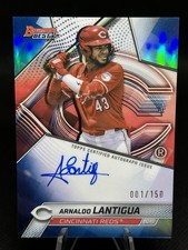2025 Bowman's Best Best of 2025 Autographs Arnaldo Lantigua #B25-AL Blue /150