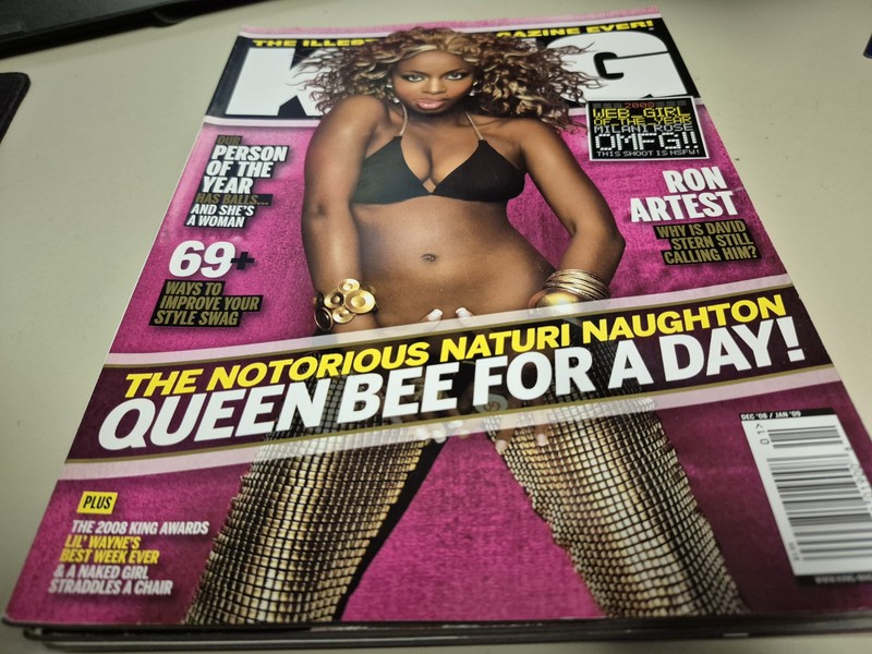 KING magazine Naturi Naughton Ron Artest Lil Wayne Milani Rose Hillary Clinton 