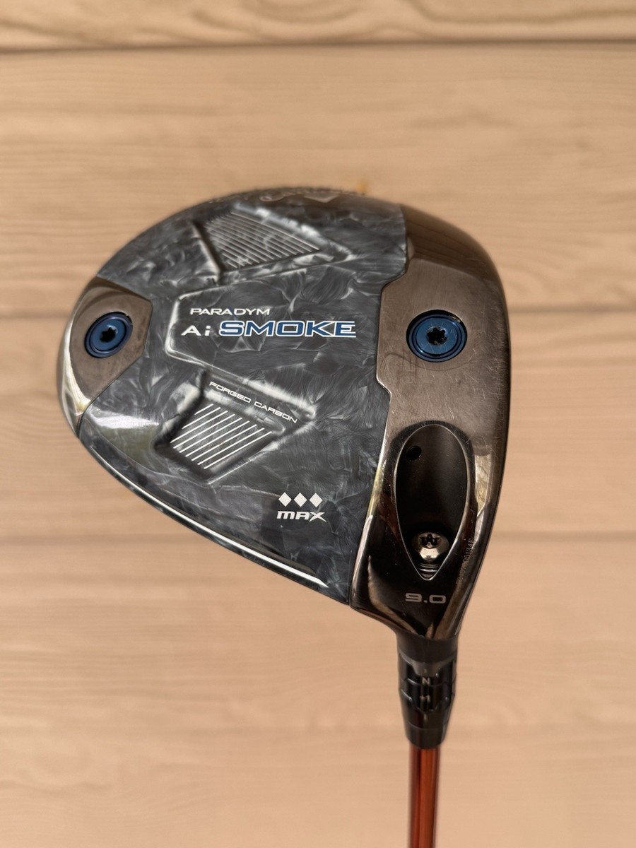 Callaway Triple Diamond Paradym Ai Smoke 9.0 Driver W/ Diamana R