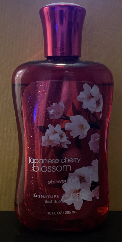 Bath Body Works Japanese Cherry Blossom Shea & Vitamin E Shower Gel 10 oz